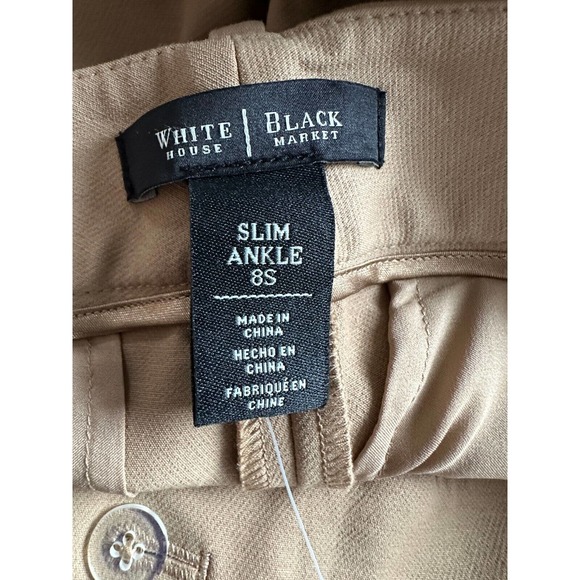 New without tags White House Black Market Slim Ankle Women 8 S - Picture 4 of 5